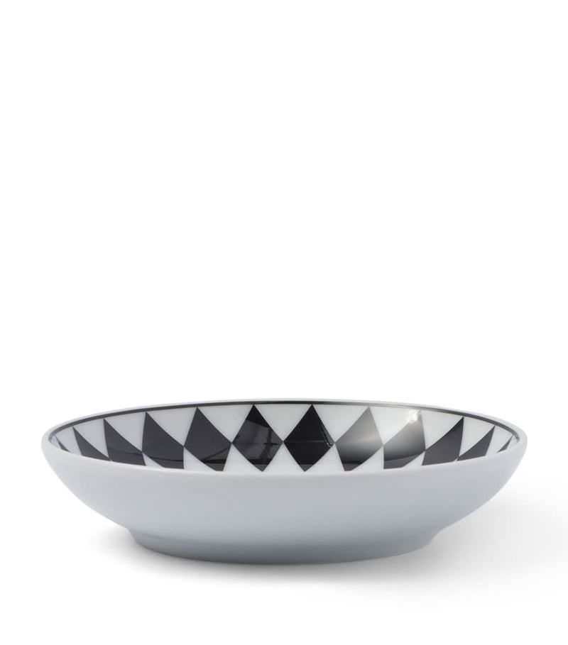 Prada porcelain chequerboard sauce bowl set 11cm, imported from the UK