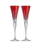 Waterford crystal firework flutes set of 2 175ml (British brand)