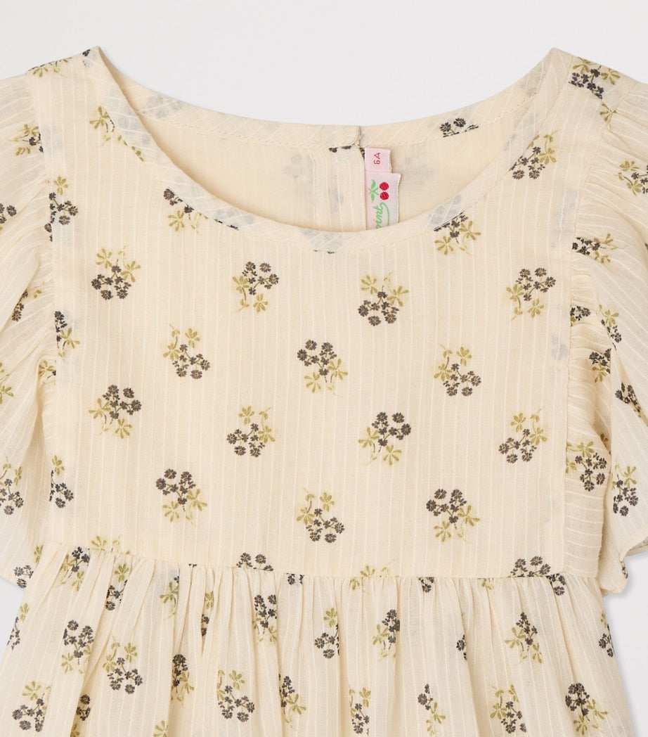 Bonpoint cotton Christie floral blouse for children 10-14 years - British product