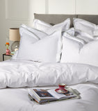 Celso De Lemos Oxford pillowcase with contrasting trim 50cm x 75cm - British product