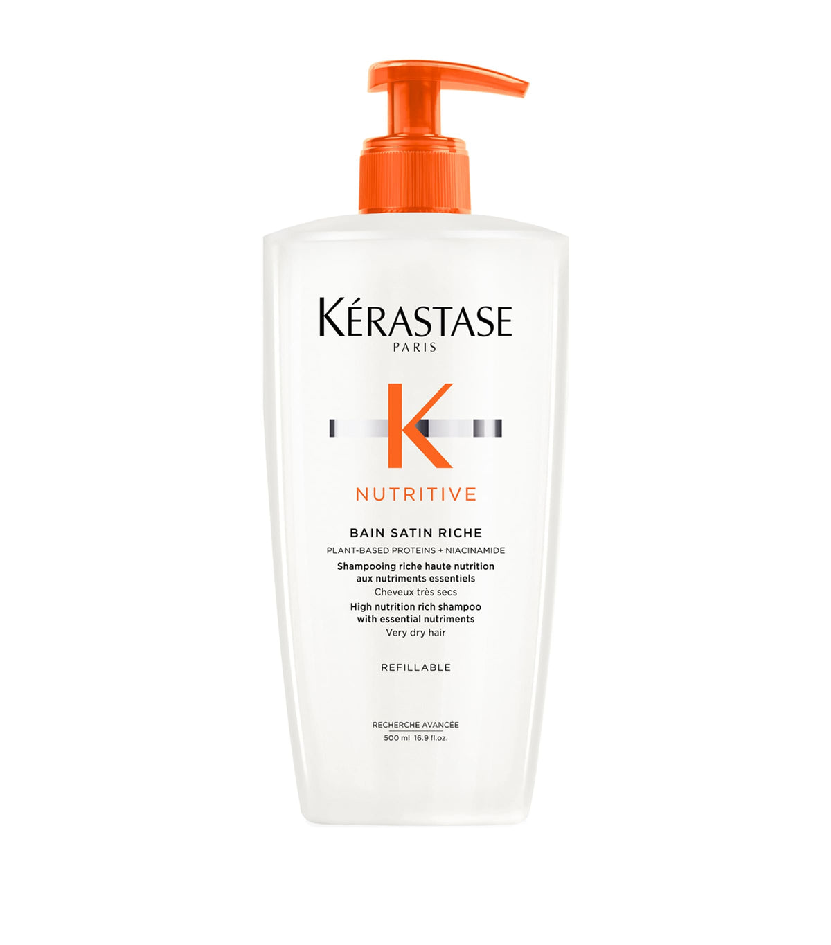 Kerastase Nutritive Bain Satin Riche shampoo 500ml, UK version