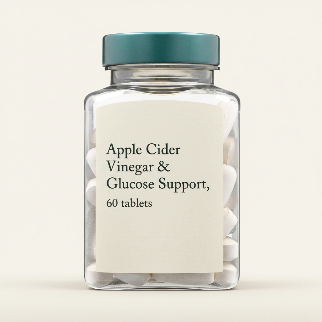 Holland & Barrett Apple Cider Vinegar Glucose Support Tablets 60, UK version
