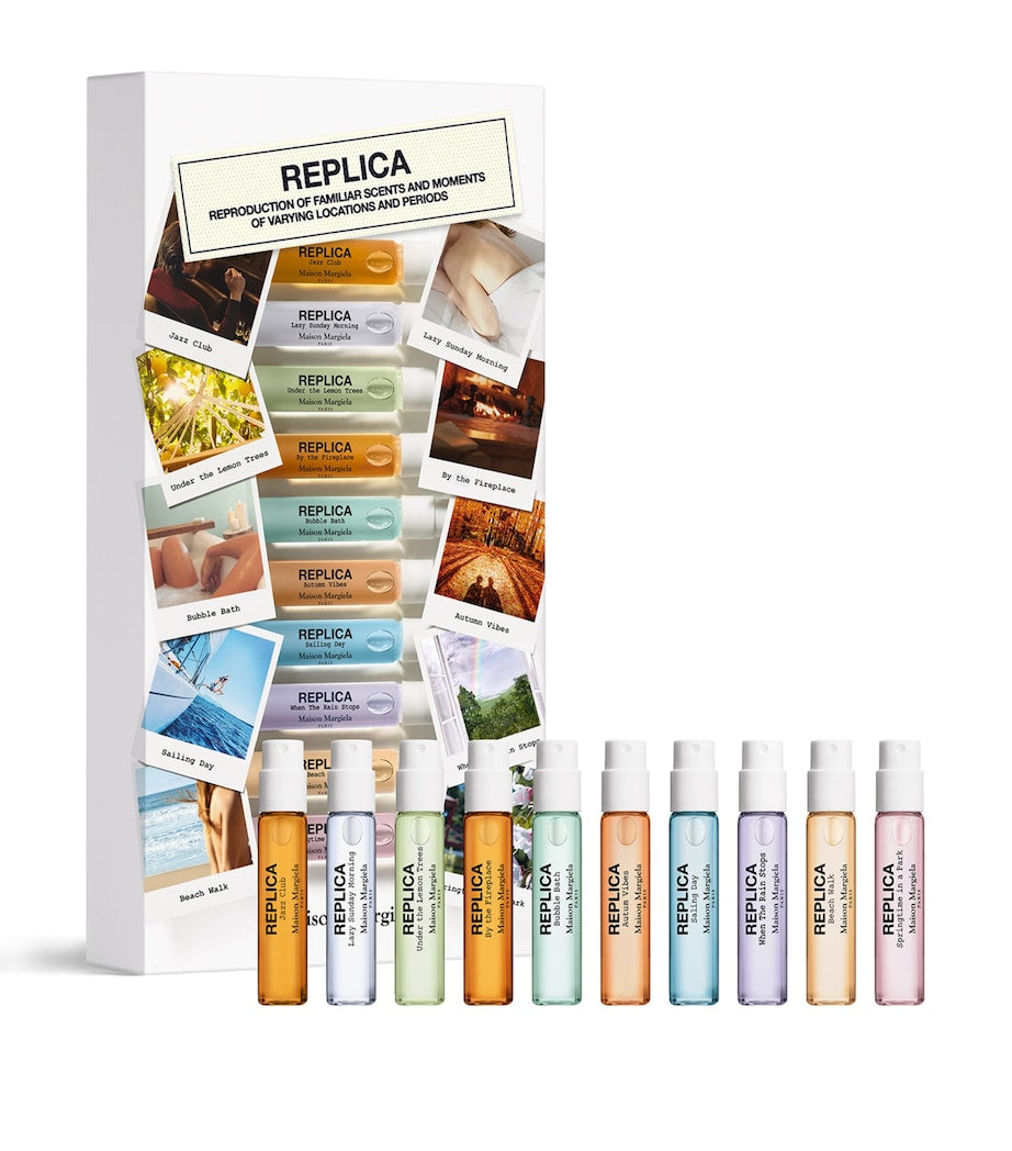 Maison Margiela fragrance gift set with 10 eau de toilette travel samples 2ml, imported from the UK