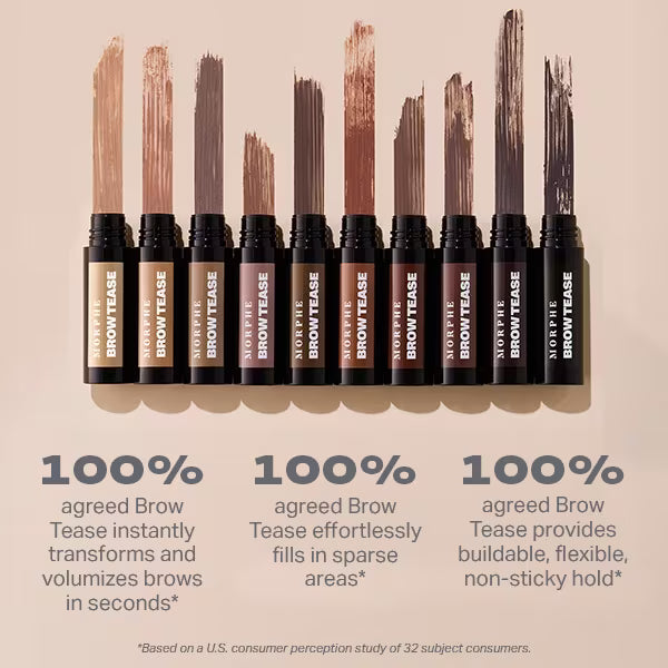 Morphe Brow Tease Mousse Biscotti eyebrow styling imported from the UK