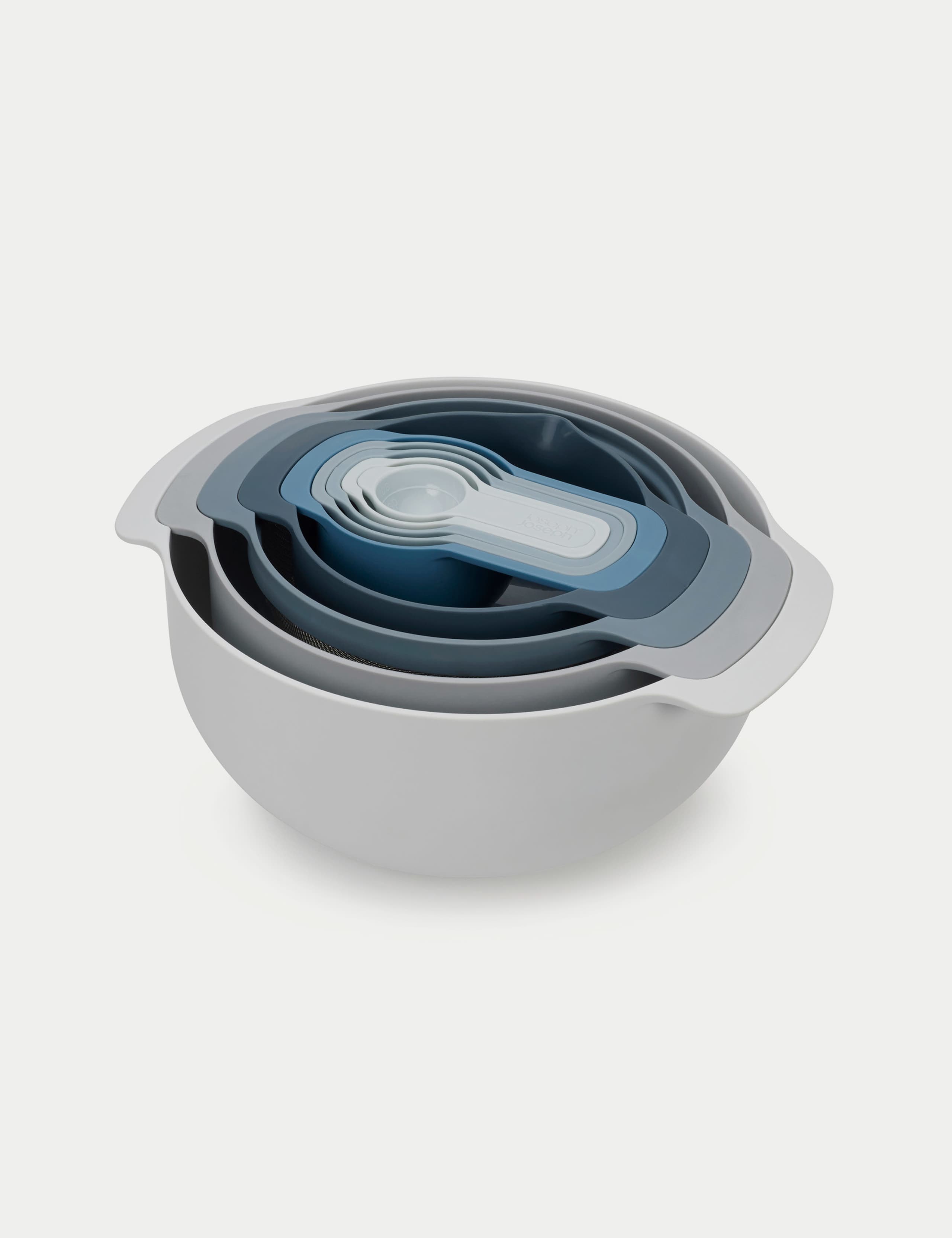 Joseph Joseph nesting mixing bowl set 9pc, imported from the UK