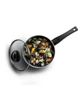 MasterClass Grey Ceramic Coated Saucepan 20cm, imported from the UK