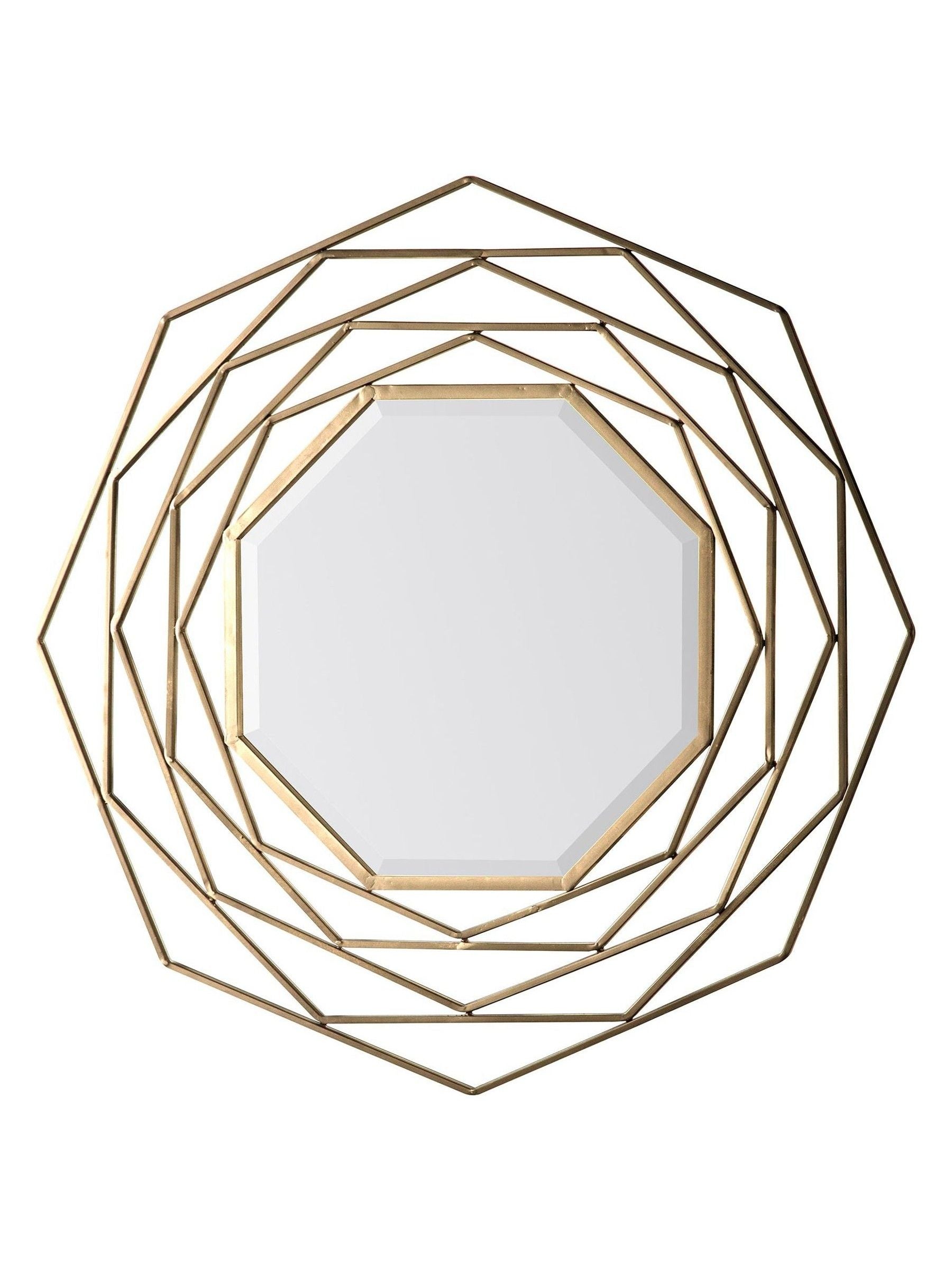 Gallery Home geometric octagonal mirror 91x91cm, UK version