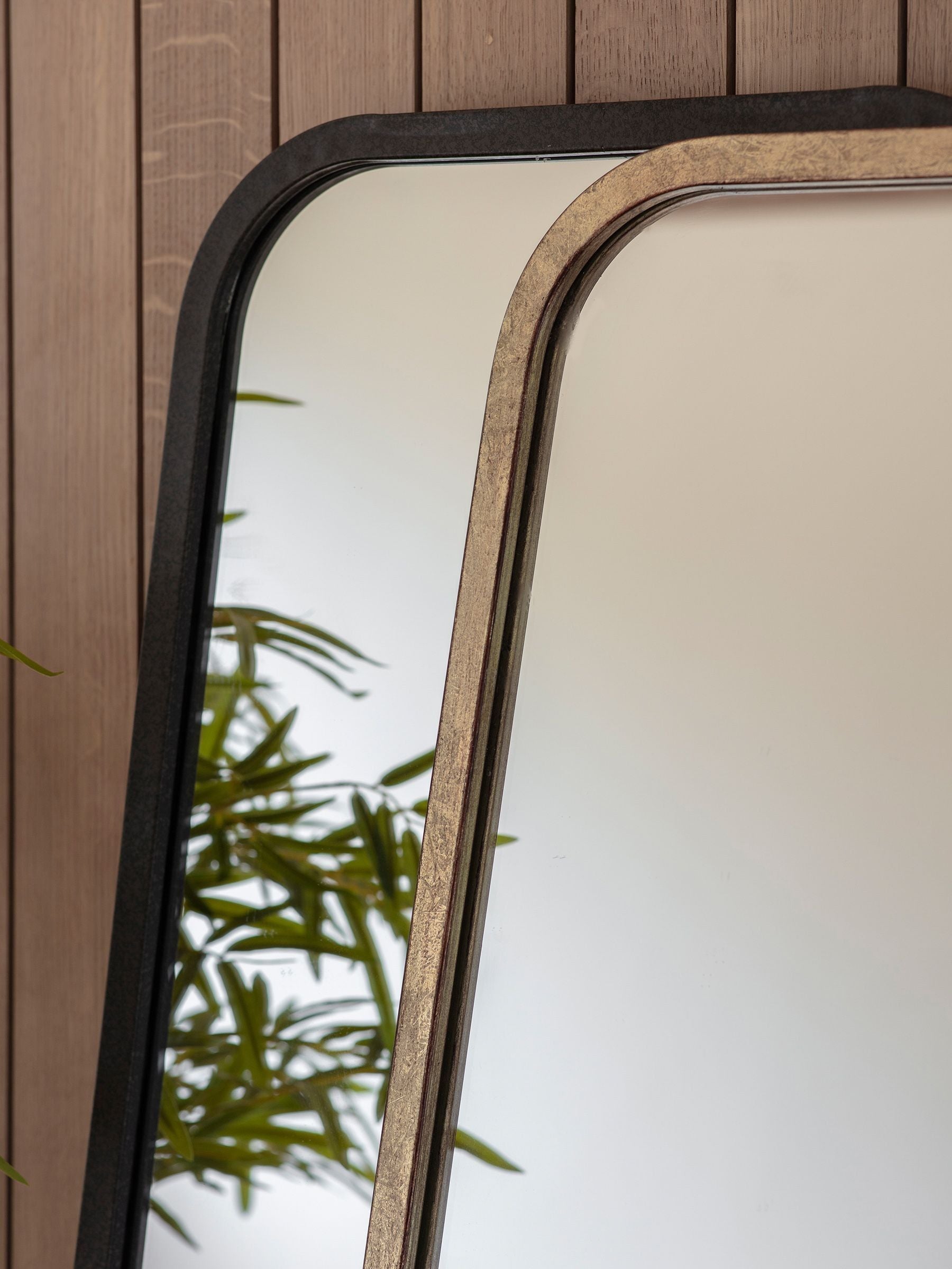 Gallery Home Gold Eden rectangular mirror 81x61cm, UK version