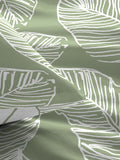 Matteo Fusion Green duvet cover and pillowcase set - British product