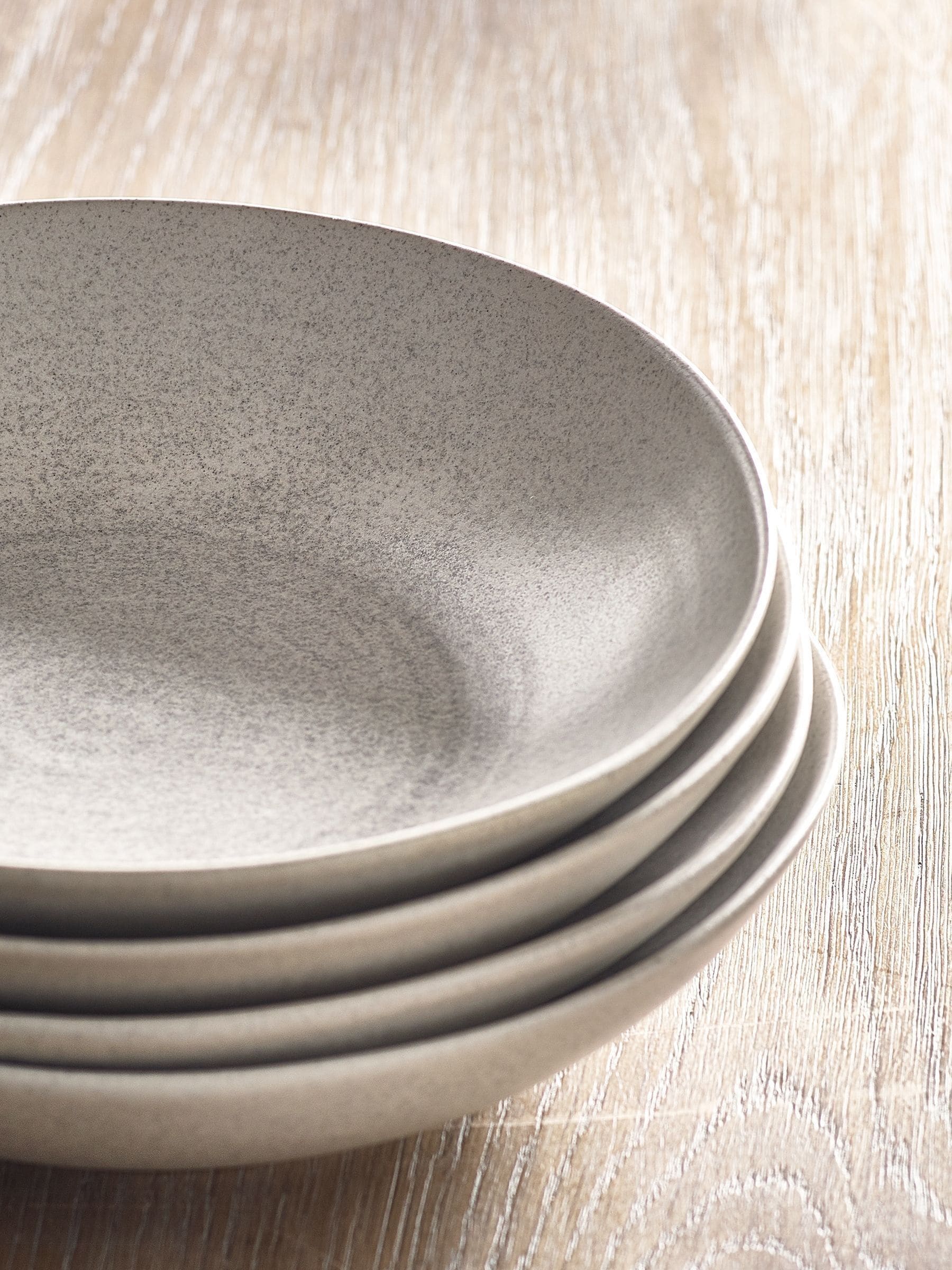 Kya stoneware pasta bowl set of 4 (British brand)