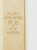 Gifted Drinks rose wine personalised gift box, imported from the UK