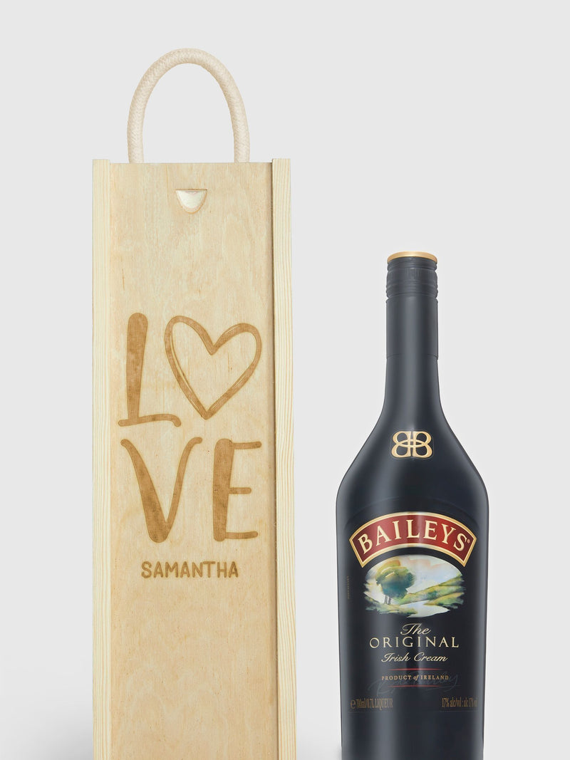 Gifted Drinks Baileys personalised gift box 70cl, imported from the UK