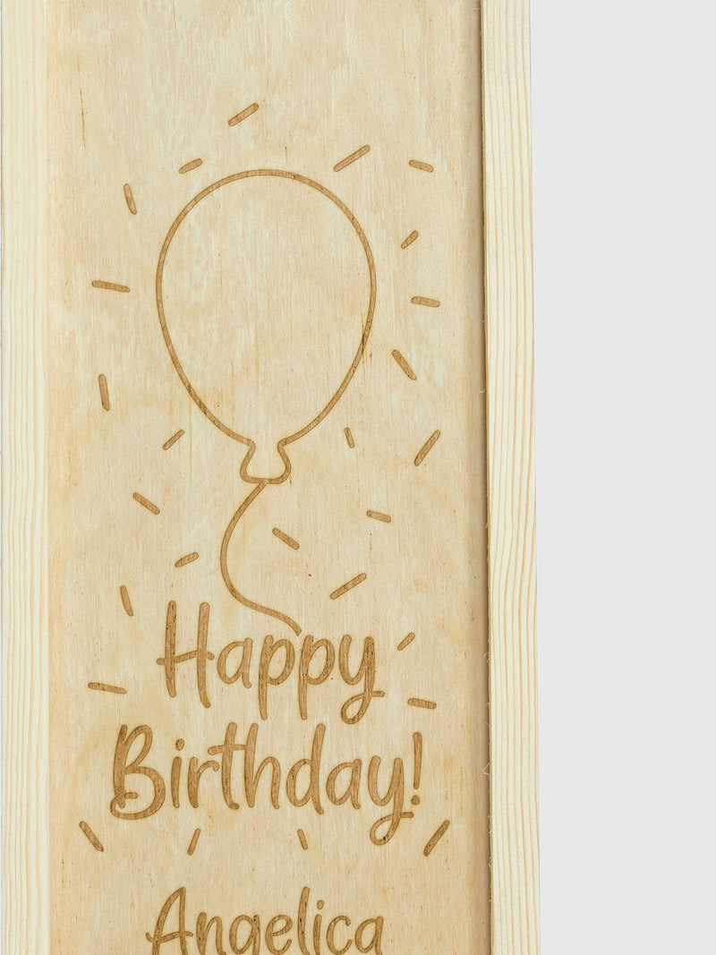 Johnnie Walker Black Label personalised whisky gift box, imported from the UK