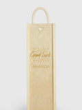 Gifted Drinks Personalised Good Luck gift box with Baileys 70cl, imported from the UK