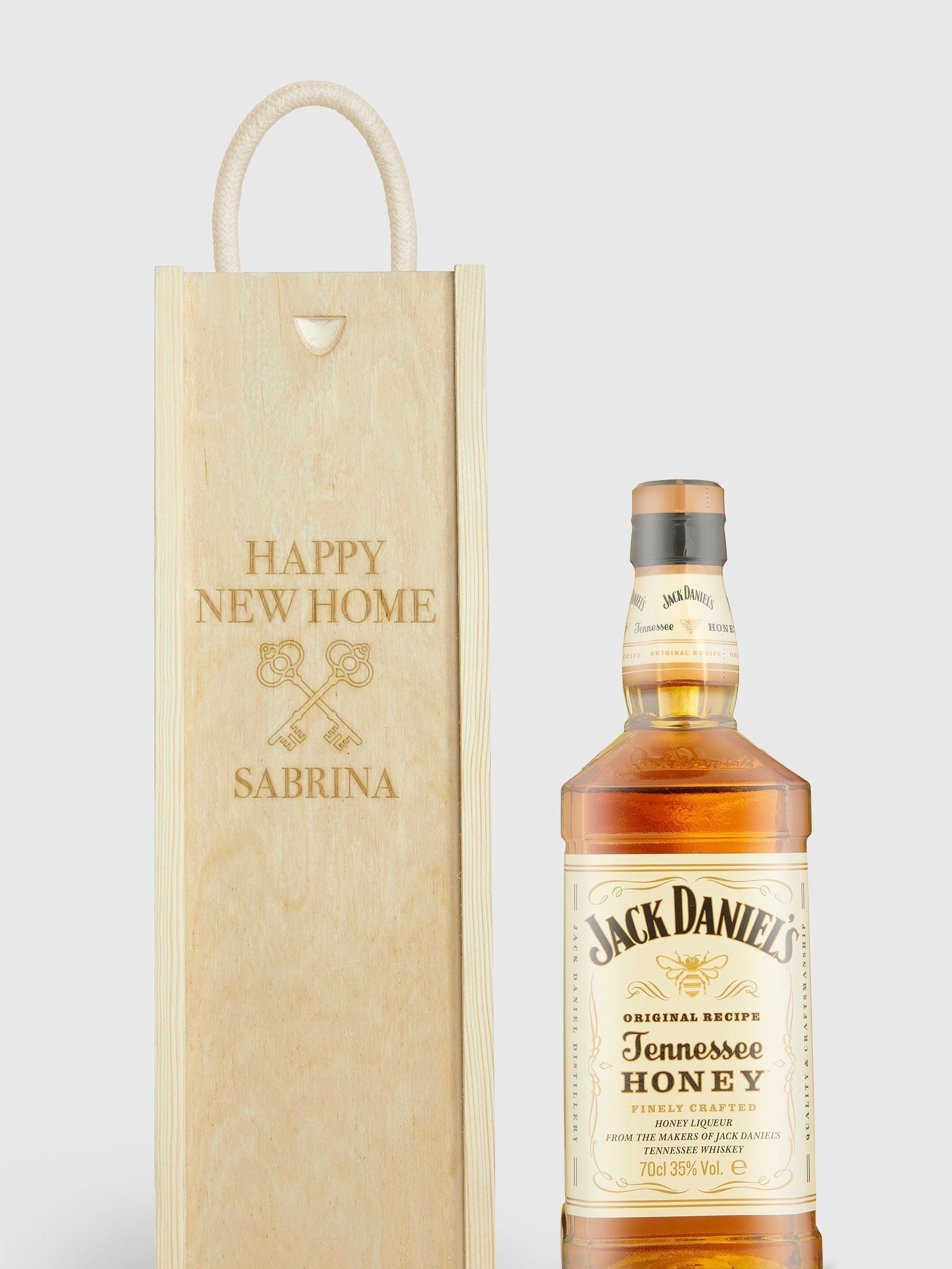 Jack Daniel's gift box personalised new home, UK version