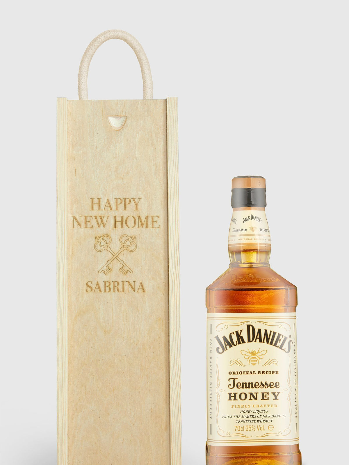 Jack Daniel's gift box personalised new home, UK version