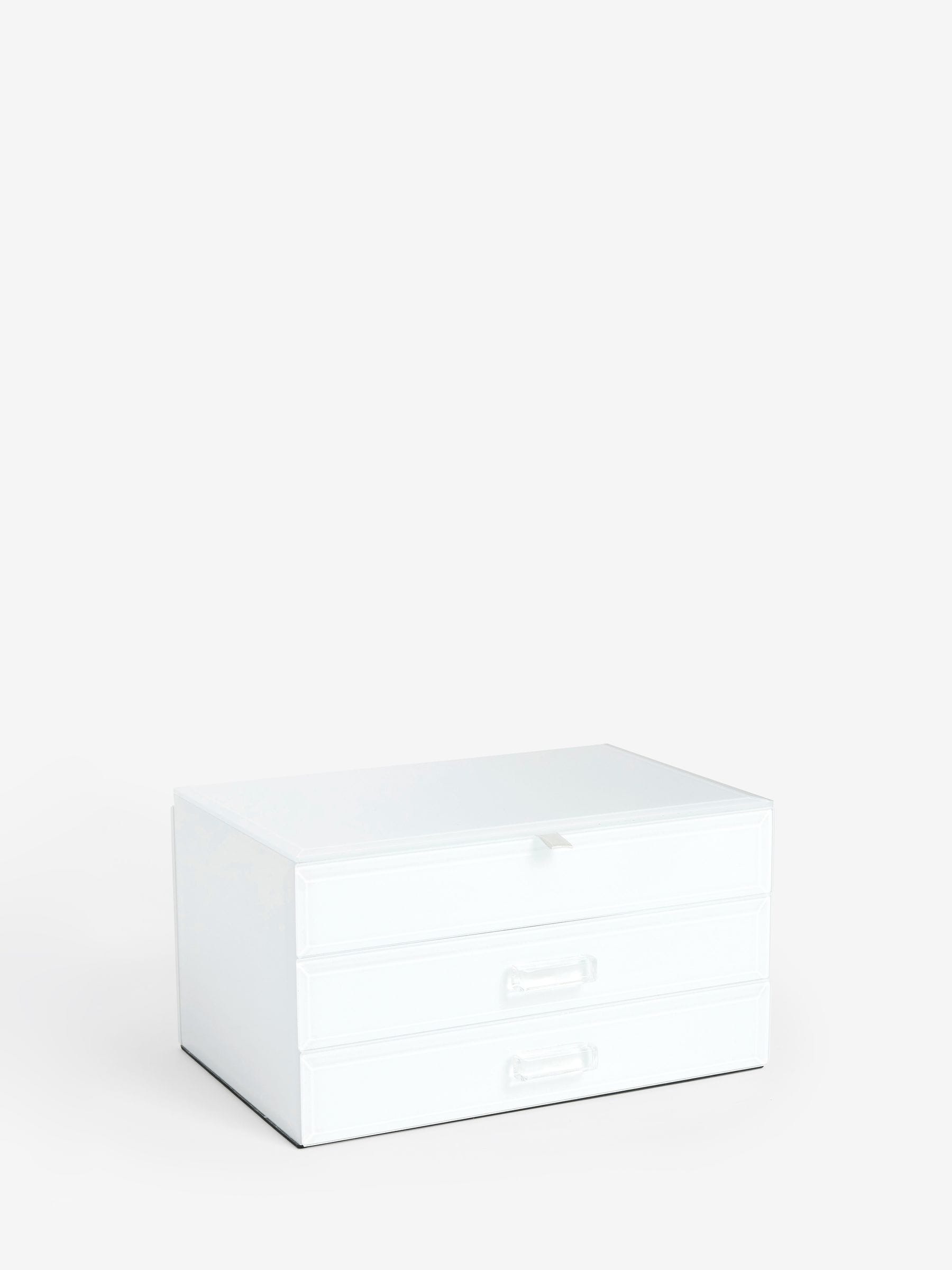 White Sloane jewellery box (British brand)