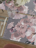 Catherine Lansfield grey dramatic floral placemats set of 2, 30x46cm each - British product