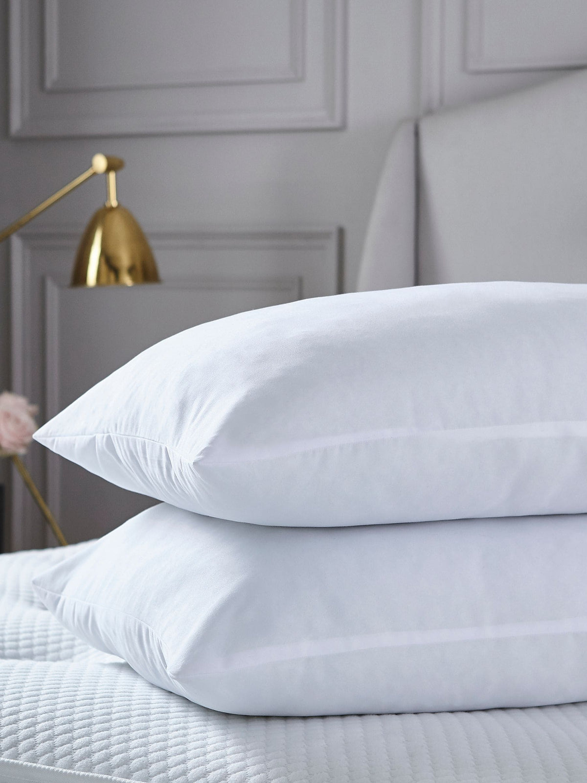 Silentnight Set of 2 Luxury Soft As Silk Pillow Protectors
