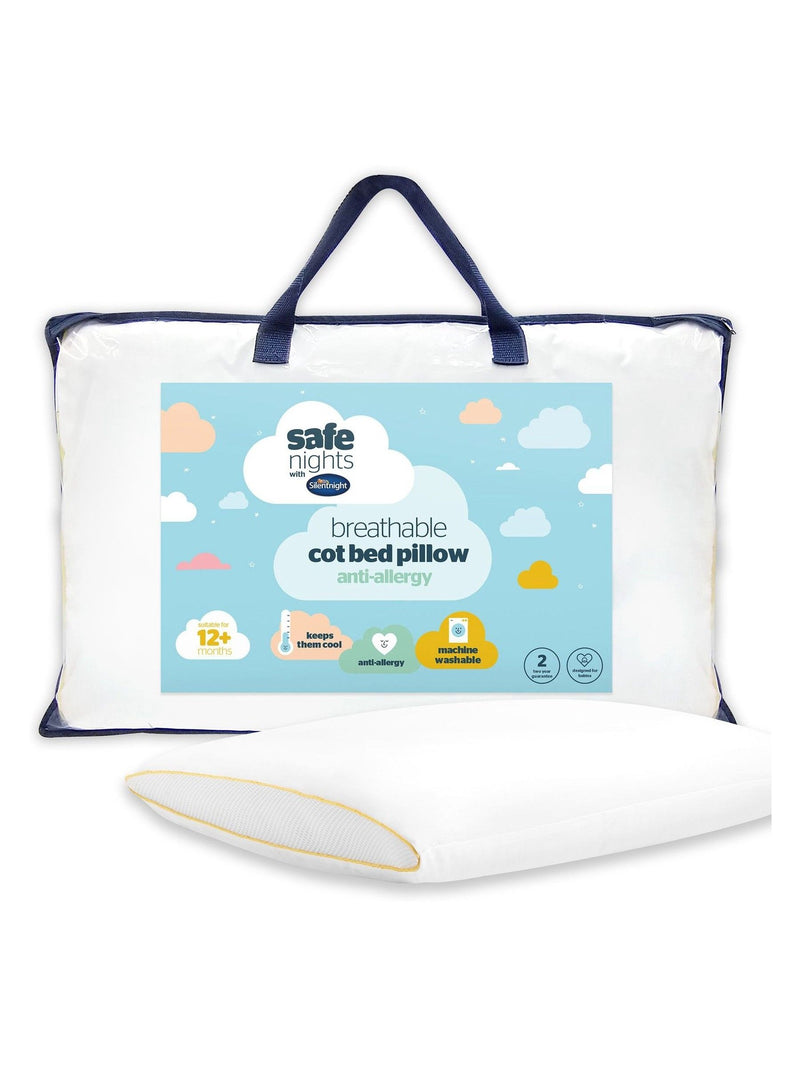 Silentnight Soft Safe Nights Breathable Cot Bed Pillow