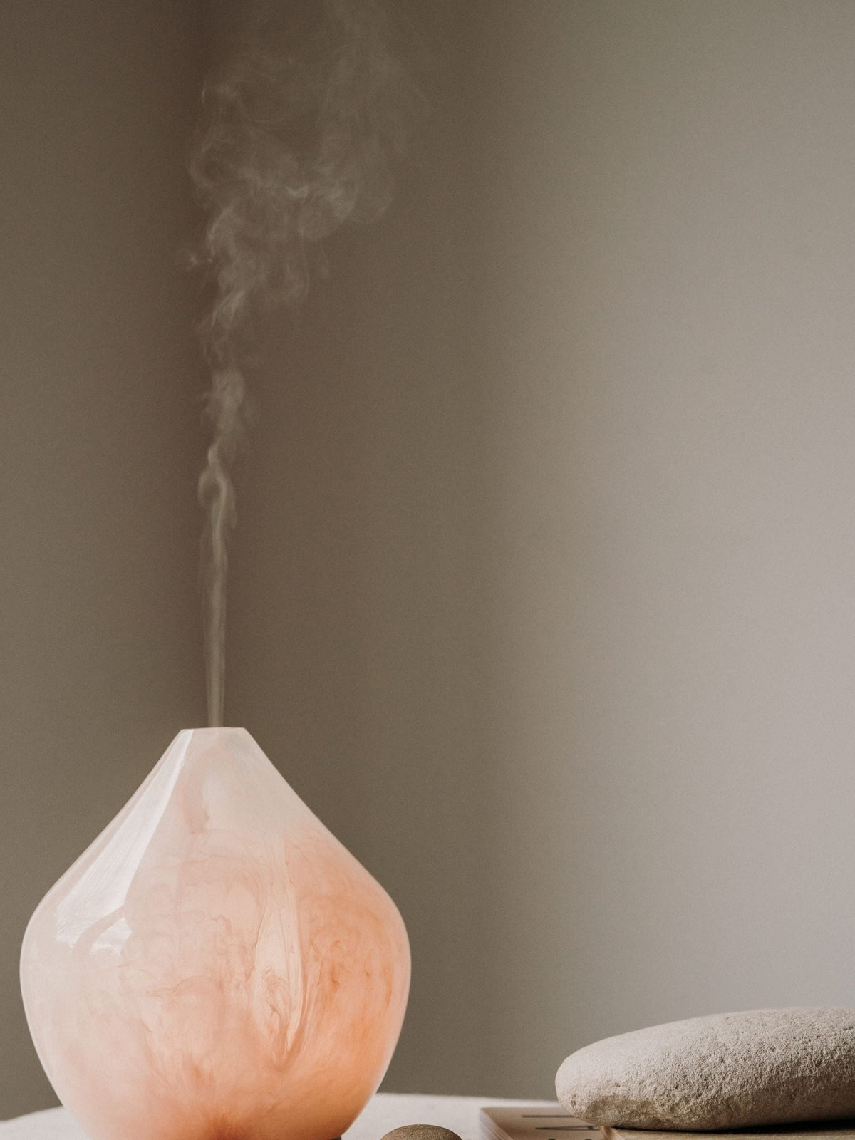 Made by Zen Gem Polyresin Aroma Electric Diffuser with Ambient Light