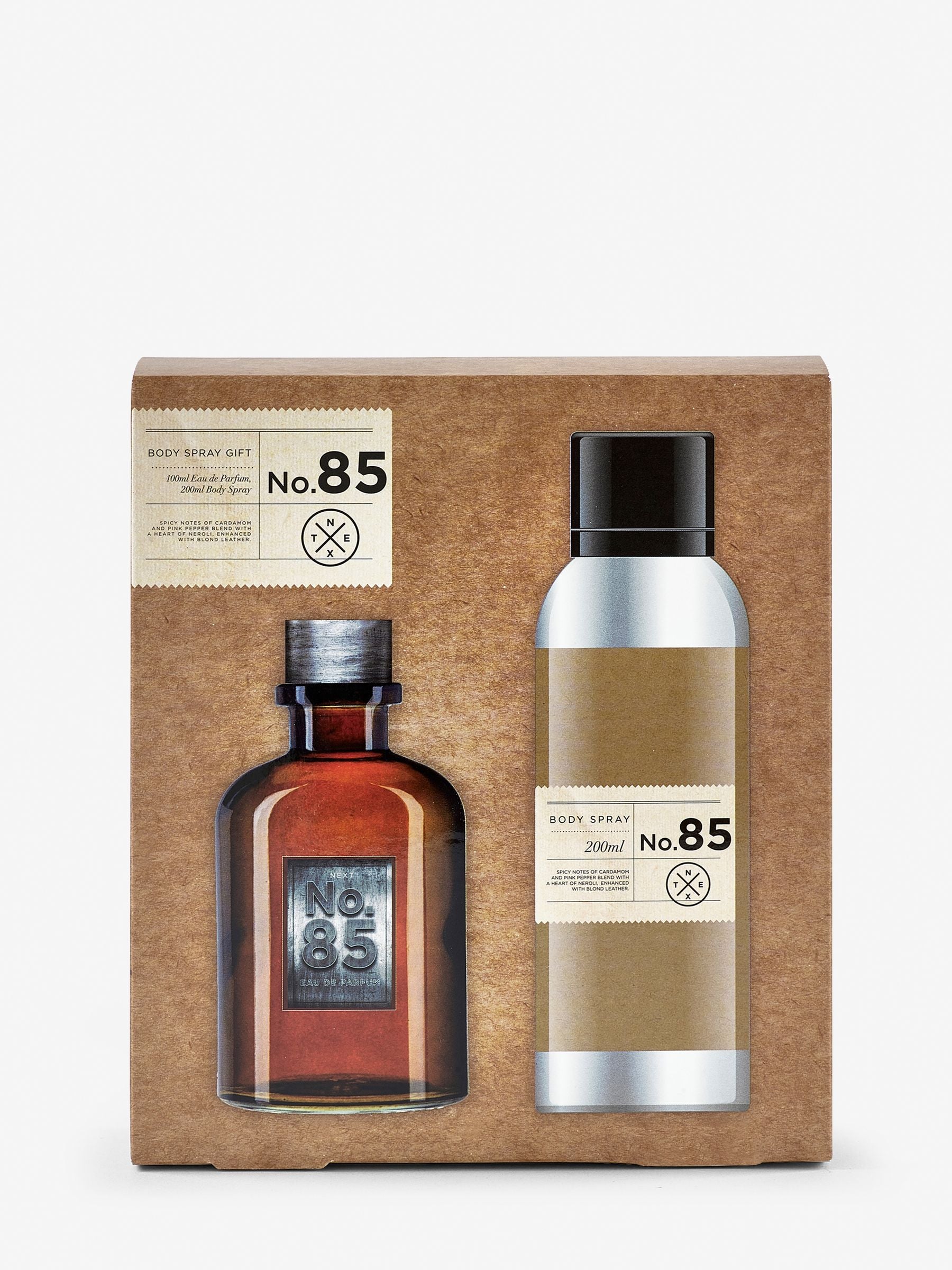 No.85 fragrance duo 100ml and 200ml, imported from the UK