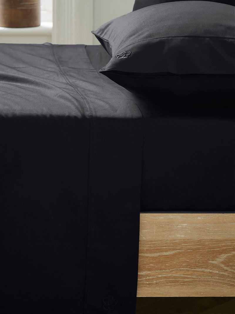 Ted Baker black flat bed sheet (British brand)