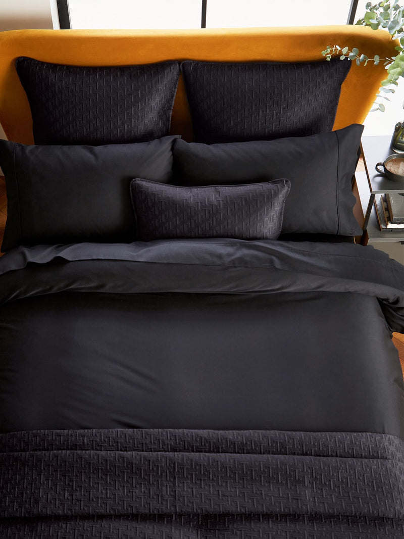 Ted Baker black flat bed sheet (British brand)