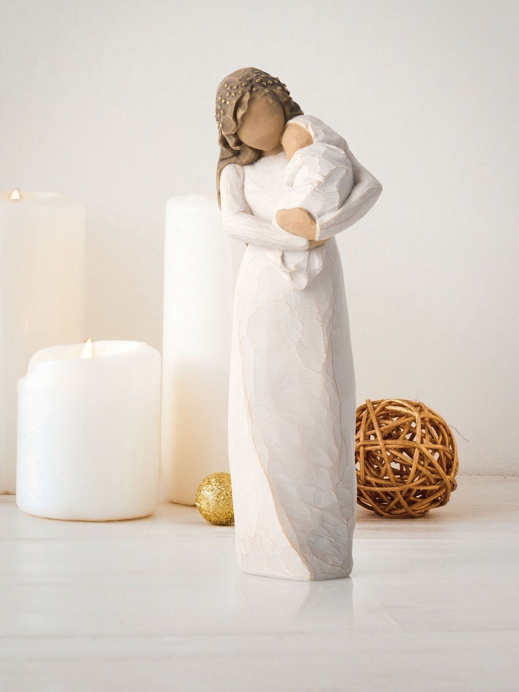 Willow Tree Cream Sanctuary Ornaments Figurine