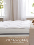 Snuggledown quilted hotel luxury deep fit mattress protector (British brand)
