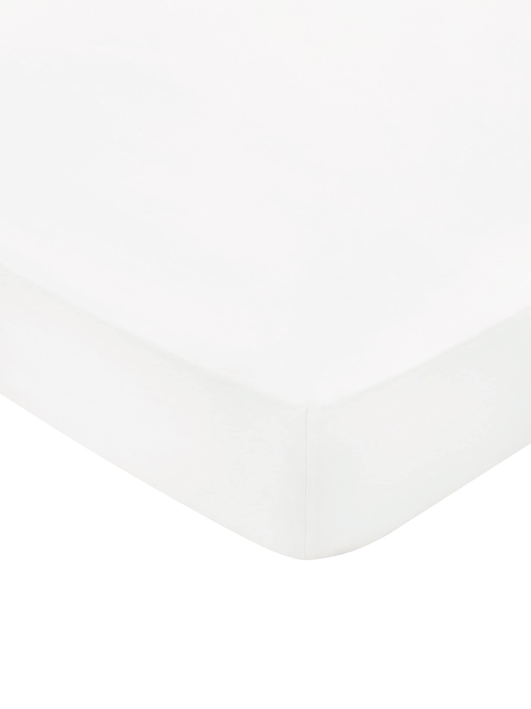 Bedeck of Belfast white fitted bed sheet - British product