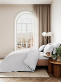 Bedeck of Belfast white fitted bed sheet - British product