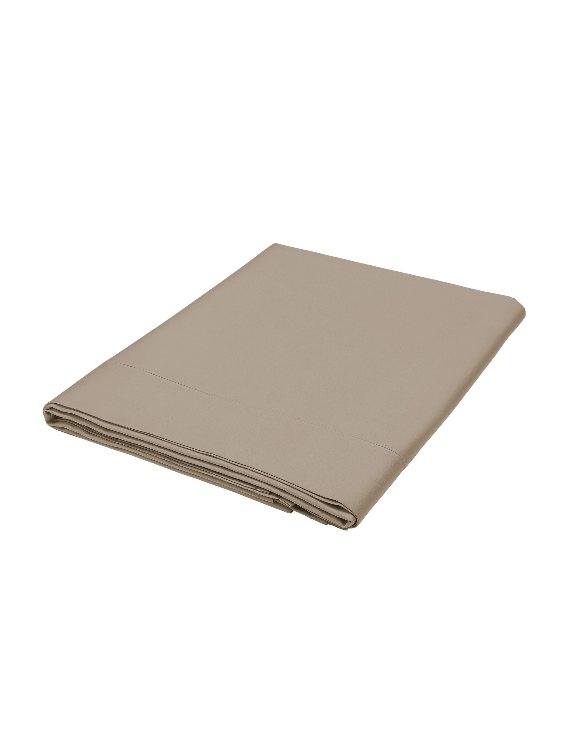 Bedeck of Belfast Truffle bed sheet - British product