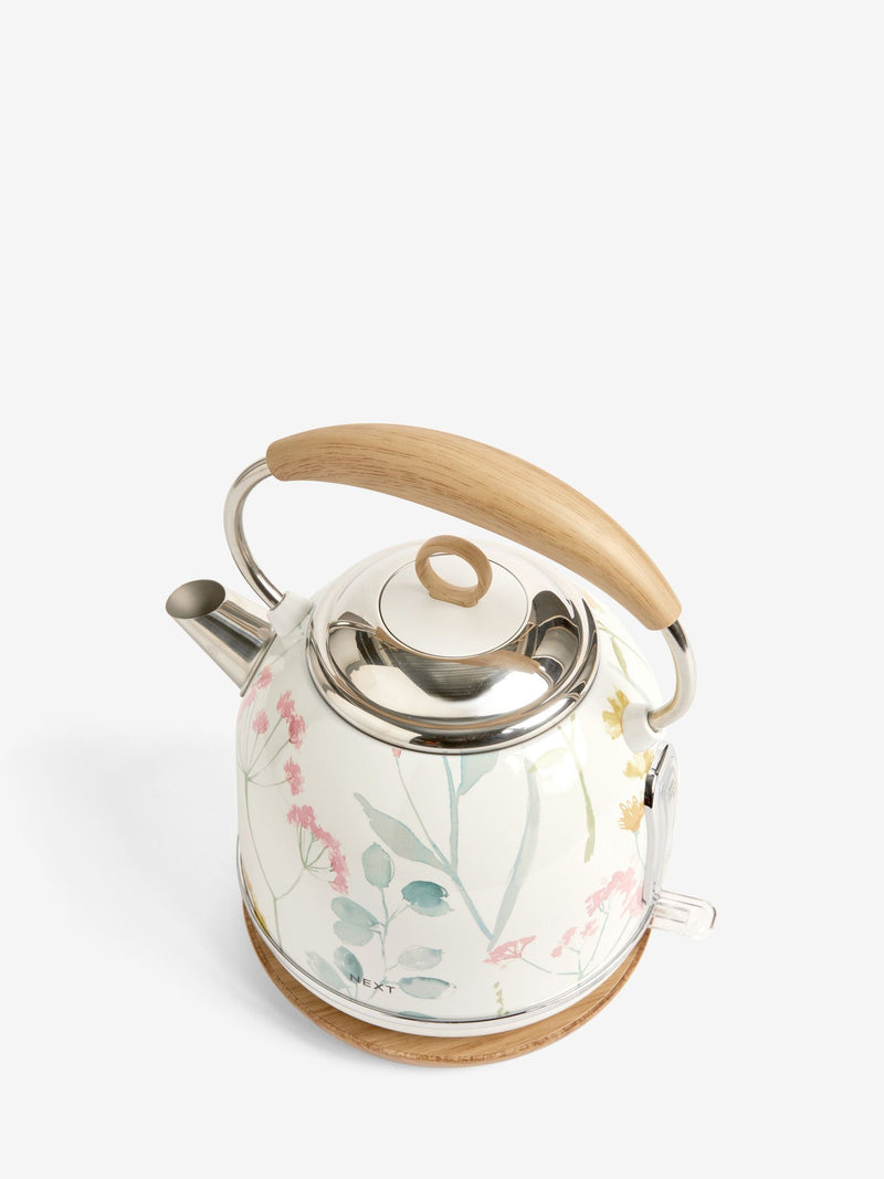 Multi Floral Malvern electric kettle 1.7 litre, imported from the UK