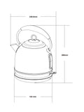 Multi Floral Malvern electric kettle 1.7 litre, imported from the UK