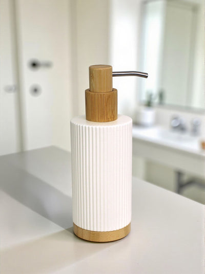موزع صابون سائل Showerdrape Bondi Collection باللون الكريمي