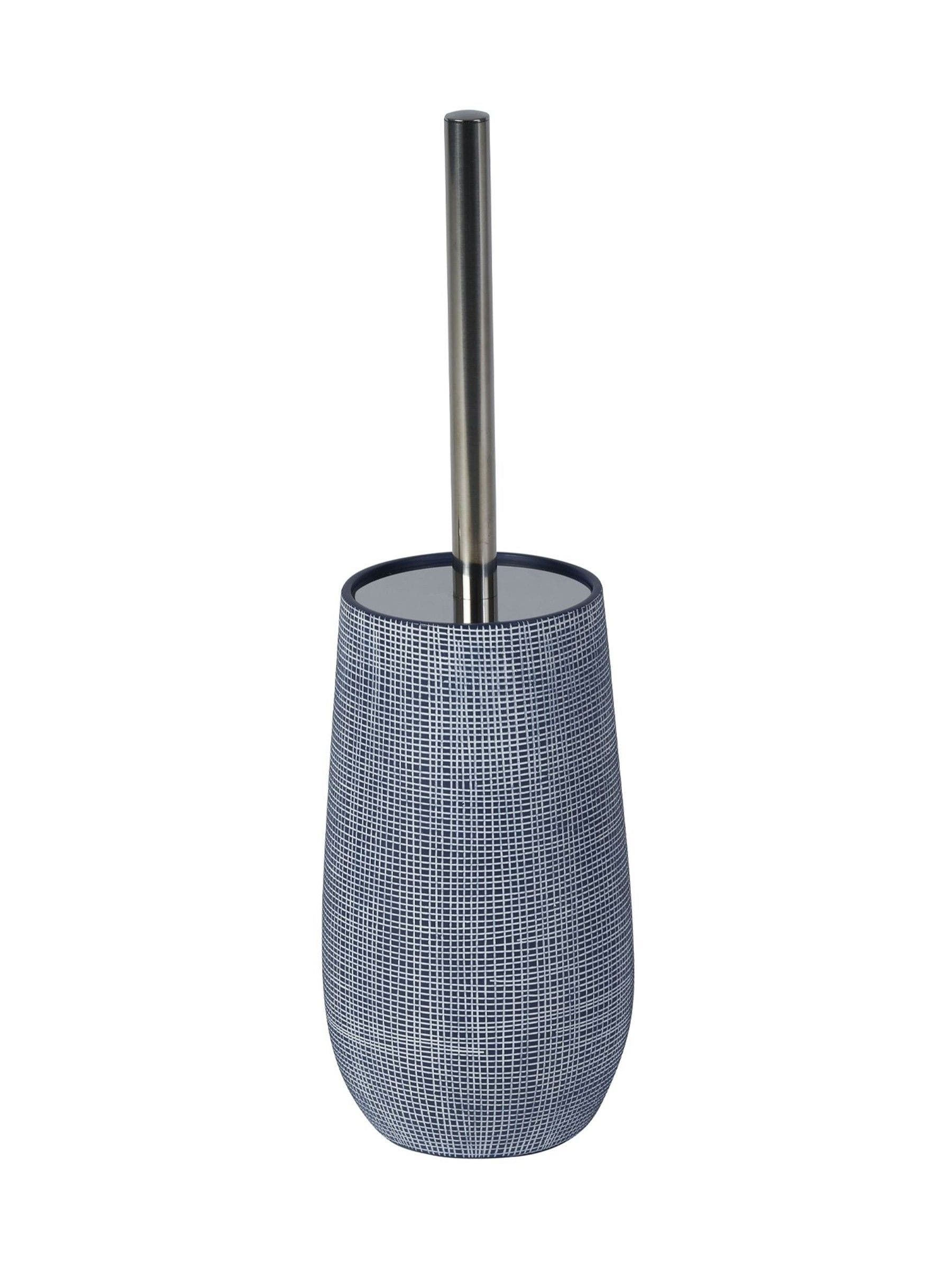 Showerdrape Navy Denim Collection Toilet Brush