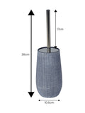 Showerdrape Navy Denim Collection Toilet Brush