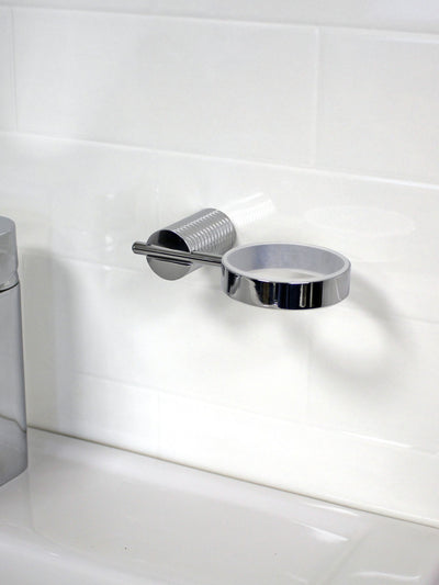 طبق صابون Showerdrape Vitality فضي