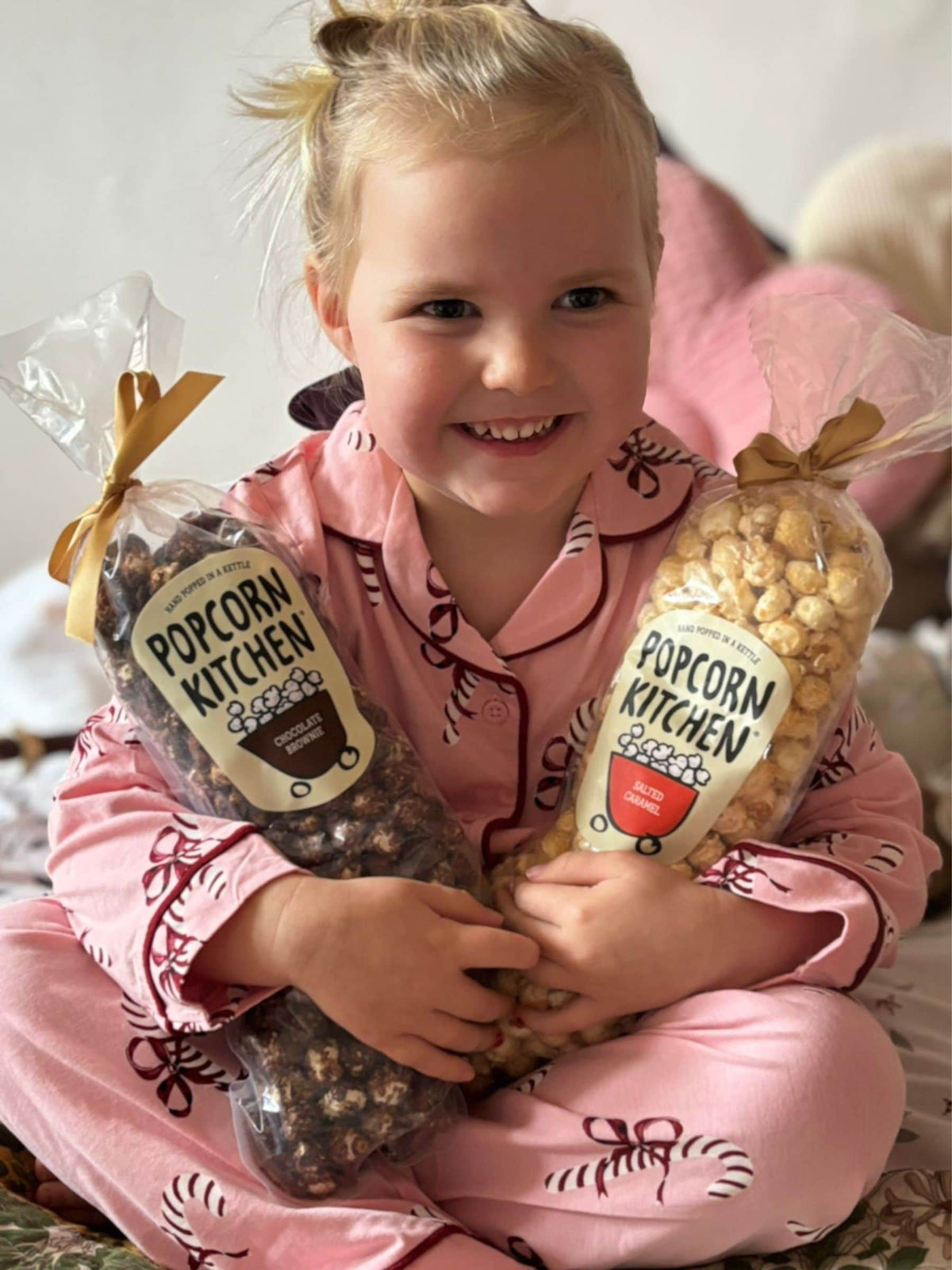 Popcorn Kitchen Salted Caramel Chocolate Brownie Stocking 460g, imported from the UK