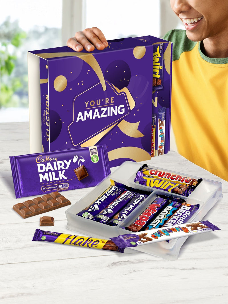 Cadbury You're Amazing chocolate selection box - British product
