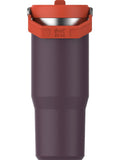 Insulated Flip Straw Tumbler Water Bottle 0.89L