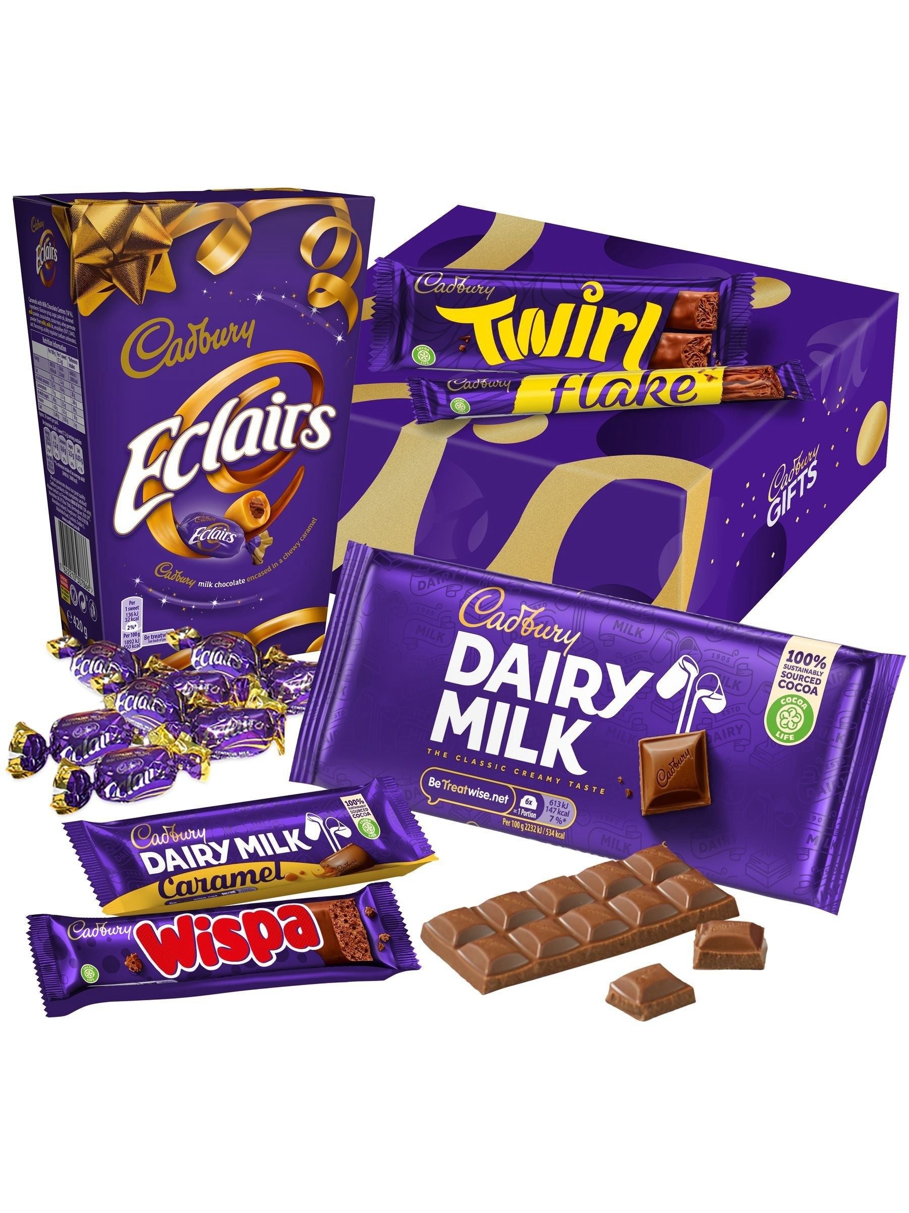 Cadbury assorted chocolate gift box - British product