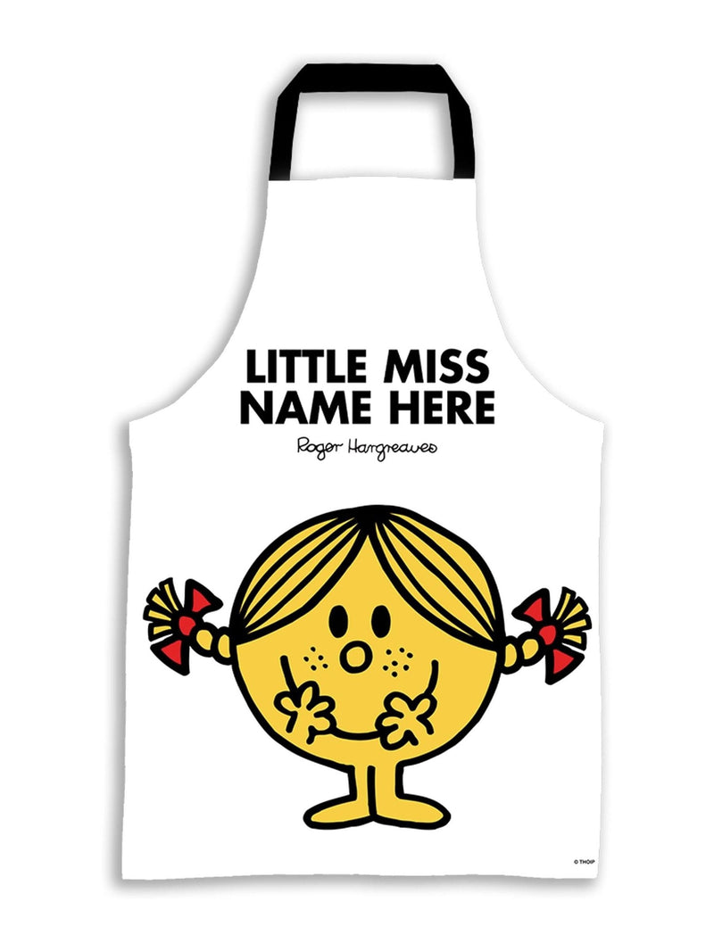 Star Editions Personalised Little Miss adult apron - British product