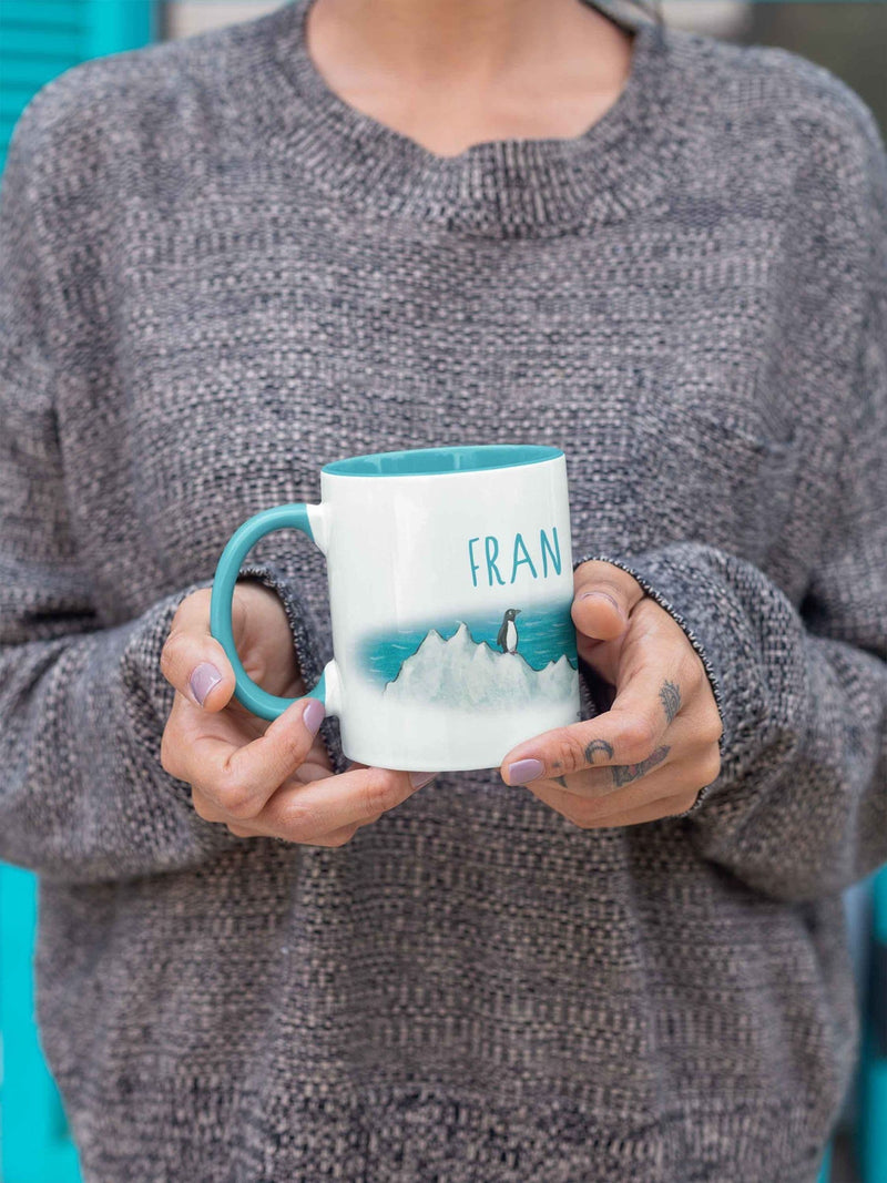 Star Editions Snail and Whale personalised mug 11oz, imported from the UK
