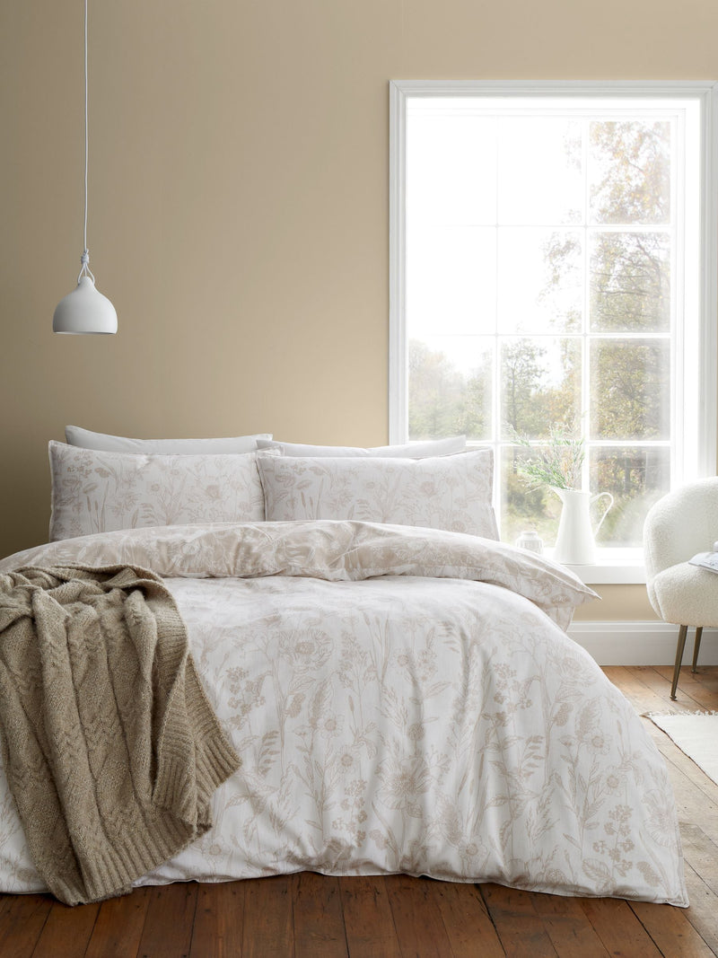 Bianca floral duvet cover set - British product