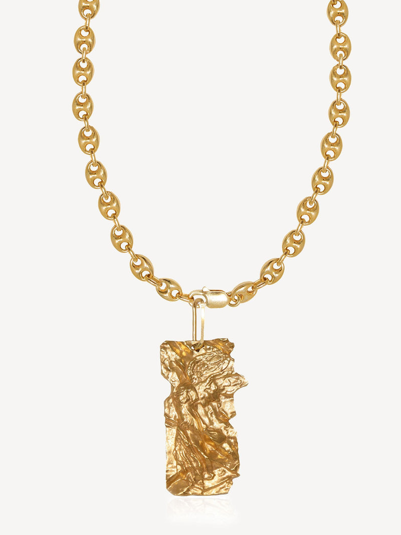 Hermina Athens Gold Plated Foil Versatile Chain