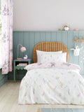 Catherine Lansfield Pink Bunny Tail Ditsy Flower Reversible Duvet Cover Set