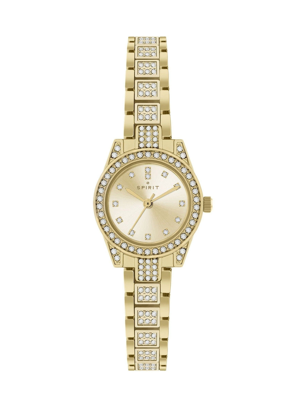 Spirit ladies pale crystal bracelet watch (British brand)