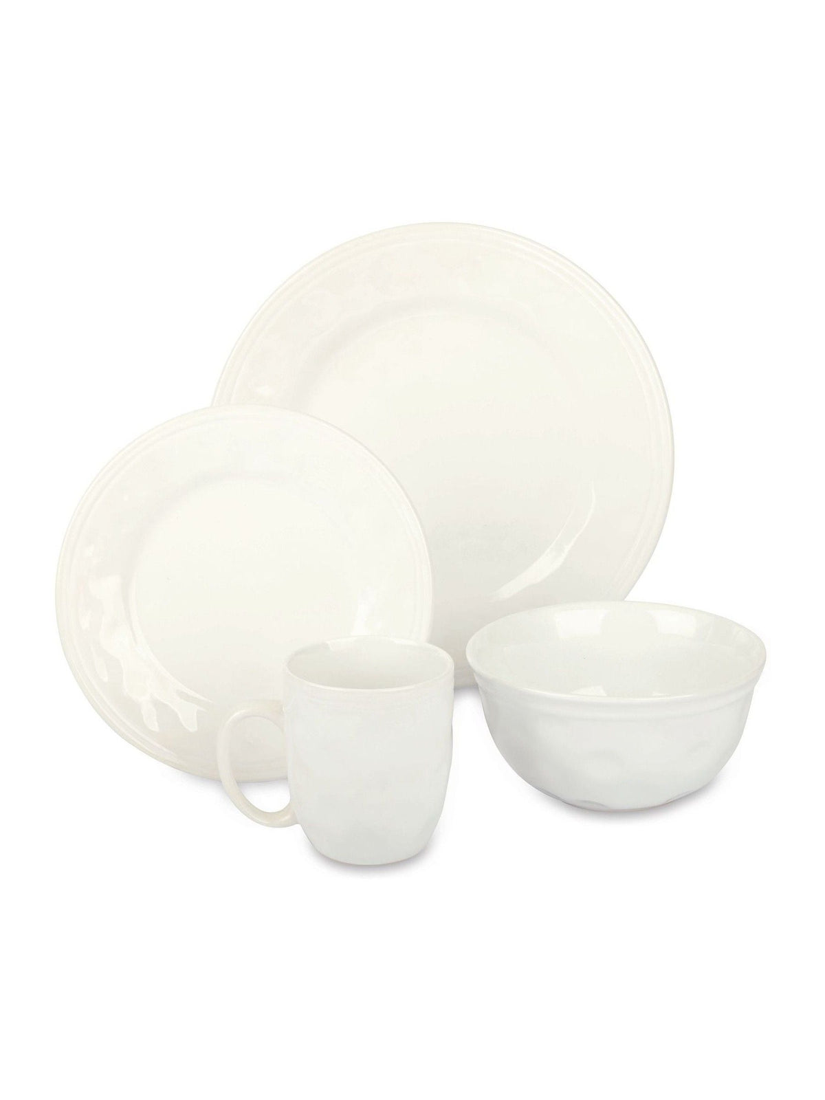 Bread + Butter 16 Piece White Maine Dinner Set